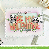 LAWN FAWN: I Heart Pandas Add-on | Lawn Cuts Die