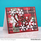 PRETTY PINK POSH: Stitched Snowflakes | Die