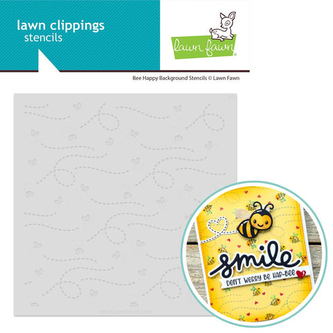 LAWN FAWN: Stencils | Bee Happy
