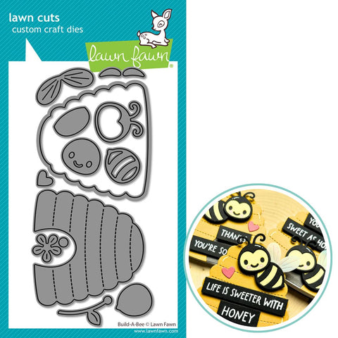 LAWN FAWN: Lawn Cuts Die | Build A Bee