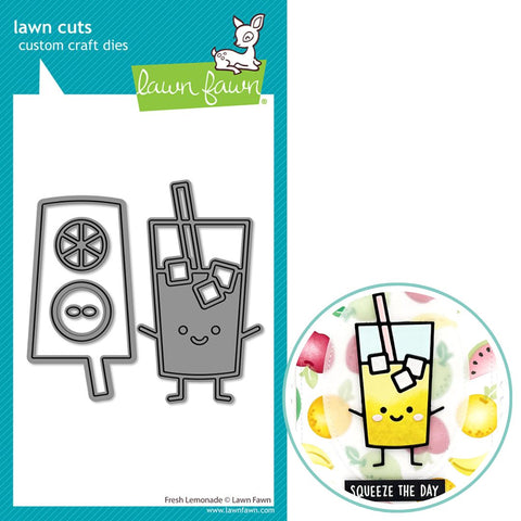 LAWN FAWN: Lawn Cuts Die | Fresh Lemonade