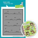 LAWN FAWN: Lawn Cuts Dies | Grassy Pasture Backdrop | Portrait