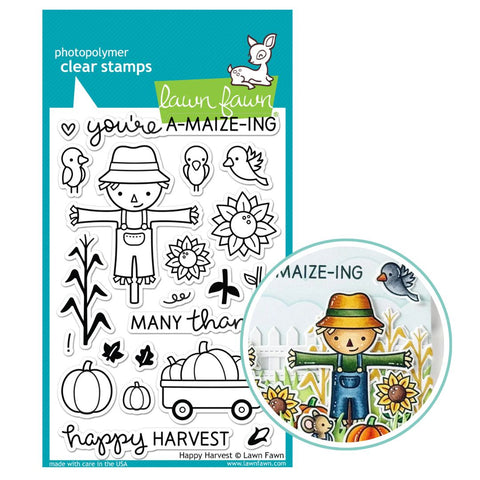 LAWN FAWN: Happy Harvest | Stamp [PRE-ORDER]