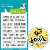 LAWN FAWN: Stamp |  Henry's Build a Sentiment | Honey Bee