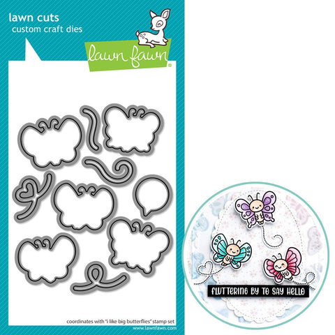 LAWN FAWN: Lawn Cuts Die | I Like Big Butterflies