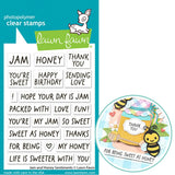 LAWN FAWN: Stamp |  Jam & Honey Sentiments