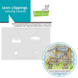 LAWN FAWN: Coloring Stencils | Make Lemonade Add-on