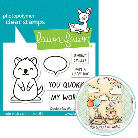 LAWN FAWN: Stamp |  Quokka My World