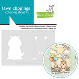 LAWN FAWN: Coloring Stencils | Quokka My World