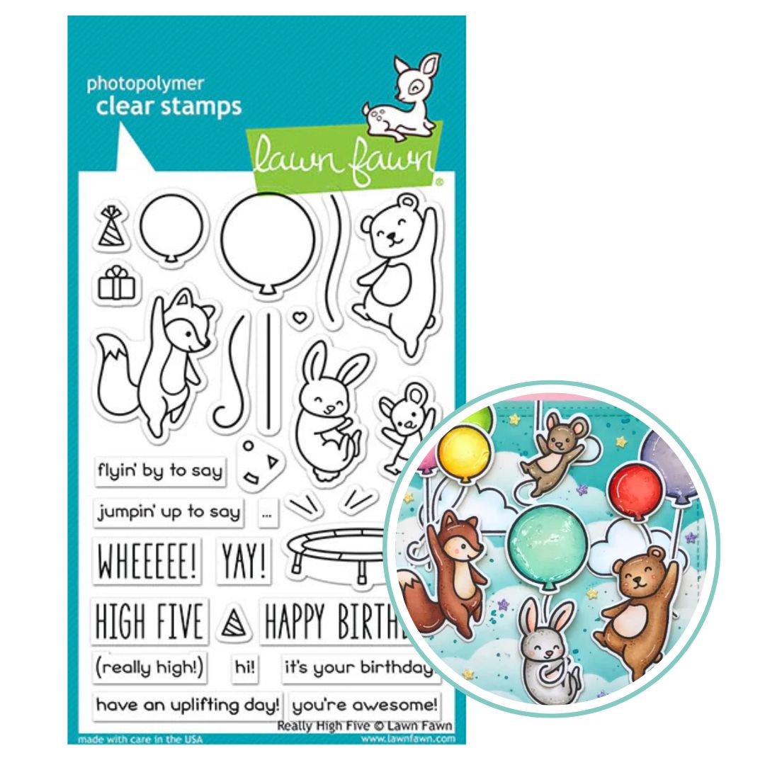 LAWN FAWN: Really High Five – Doodlebugs