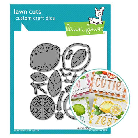 LAWN FAWN: Zesty Lemon | Lawn Cuts Die