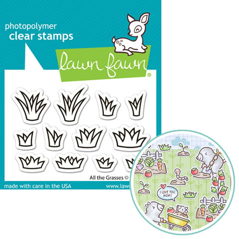LAWN FAWN: Stamp | All The Grasses