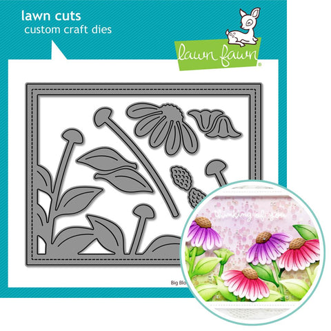 LAWN FAWN: Lawn Cuts Dies | Big Blossom Backdrop | Landscape