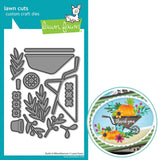 LAWN FAWN: Lawn Cuts Die | Build A Wheelbarrow