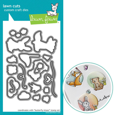 LAWN FAWN: Butterfly Kisses Lawn Cuts Die