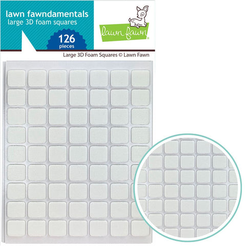 LAWN FAWN: Foam Squares | Large