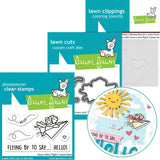 LAWN FAWN: Have A Mice Flight | Stamp, Die and Stencils Bundle
