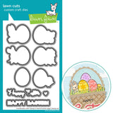 LAWN FAWN: Lawn Cuts Die | Stamp and Stencil Easter Eggs