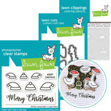LAWN FAWN: All The Santa Hats | Stamp, Dies & Stencils Bundle