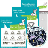 LAWN FAWN: Stamp, Die and Stencils Bundle | All The Witch Hats