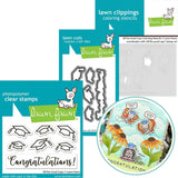 LAWN FAWN: All The Grad Caps | Stamp, Die and Stencils Bundle