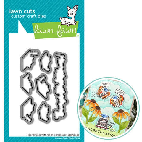 LAWN FAWN: Lawn Cuts Die | All The Grad Caps