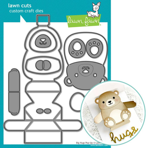 LAWN FAWN: Lawn Cuts Die | Big Hugs Pop Up
