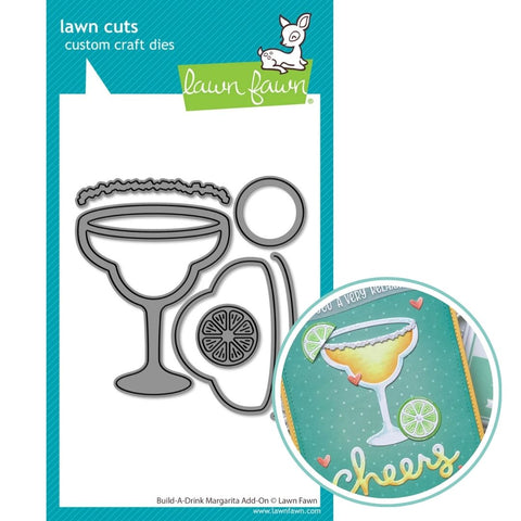LAWN FAWN: Build-a-Drink | Margarita Add-On | Lawn Cuts Die