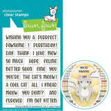 LAWN FAWN: Stamp |  Henry's Build a Sentiment | Cat