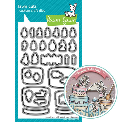LAWN FAWN: Cake It Easy | Lawn Cuts Die
