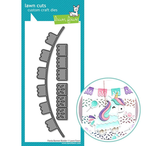 LAWN FAWN: Fiesta Banner Border | Lawn Cuts Die