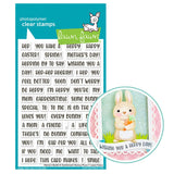 LAWN FAWN: Henry's Build-a-Sentiment | Bunny Pums | Stamp