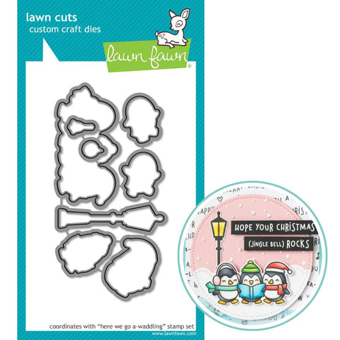 LAWN FAWN: Here We Go A-Waddling | Lawn Cuts Die