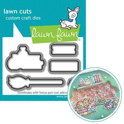 LAWN FAWN: Lawn Cuts Die | Hocus Purr-cus! Add-on
