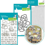 LAWN FAWN: Stamp, Die and Stencils Bundle | Hocus Purr-cus!