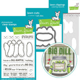 LAWN FAWN: How You Bean? | Pickle Add-on | Stamp, Die & Stencil Bundle