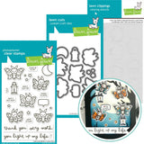 LAWN FAWN: Stamp, Die and Stencils Bundle | I Like Cute Moths