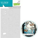 LAWN FAWN: Coloring Stencils | I Like Cute Moths