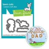 LAWN FAWN: I Love You Mower | Lawn Cuts Die