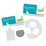 LAWN FAWN: Reveal Wheel | Keep on Swimming Drop Down | Lawn Cuts and Template Bundle