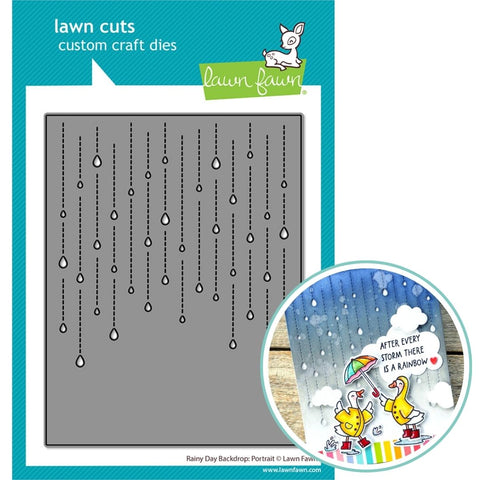 LAWN FAWN: Lawn Cuts Dies | Rainy Day | Portrait