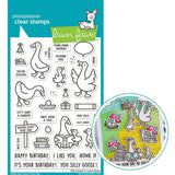 LAWN FAWN: Silly Goose! | Stamp