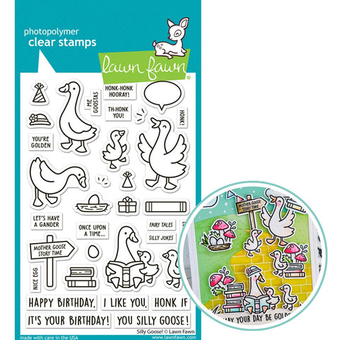 LAWN FAWN: Silly Goose! | Stamp