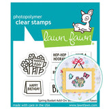 LAWN FAWN: Spring Basket Add-on | Birthday | Stamp