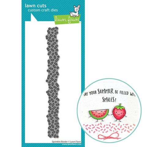 LAWN FAWN: Sprinkles Border | Lawn Cuts Die