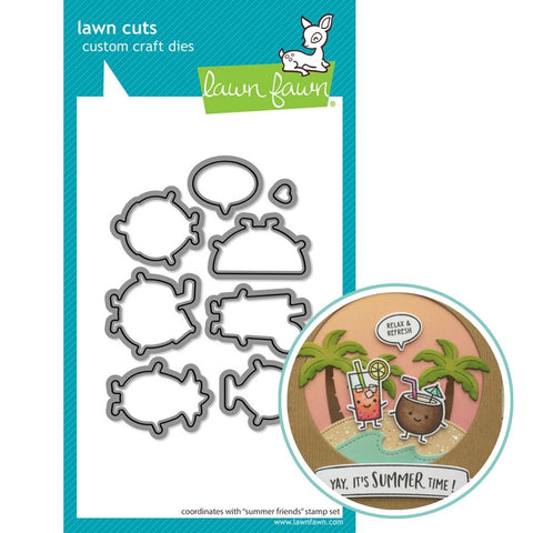LAWN FAWN: Summer Friends | Lawn Cuts Die