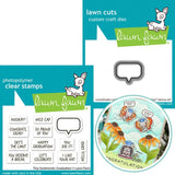 LAWN FAWN: Tiny Sentiments Graduation | Stamp & Die Bundle