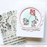 LAWN FAWN: Whoosh, Kites | Stamp & Lawn Cuts Die Bundle