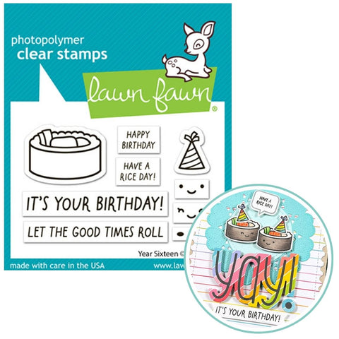 LAWN FAWN: Stamp | Year Sixteen