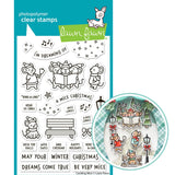 LAWN FAWN: Caroling Mice | Stamp